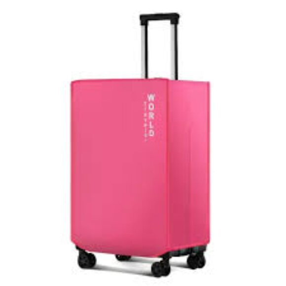 Luggage Protector / Suitcase Cover / Waterproof Slip-On / NWT - Pink - 28" - Picture 1 of 9
